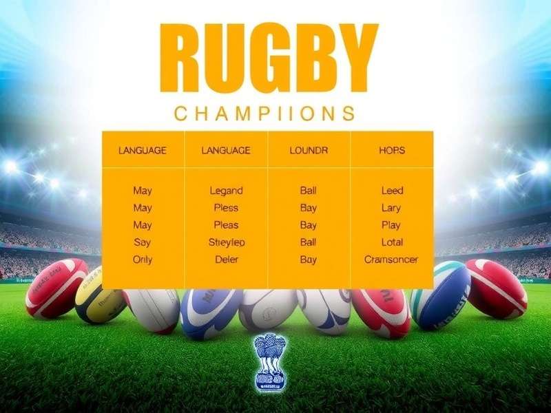 Rugby Champions India Language Selection