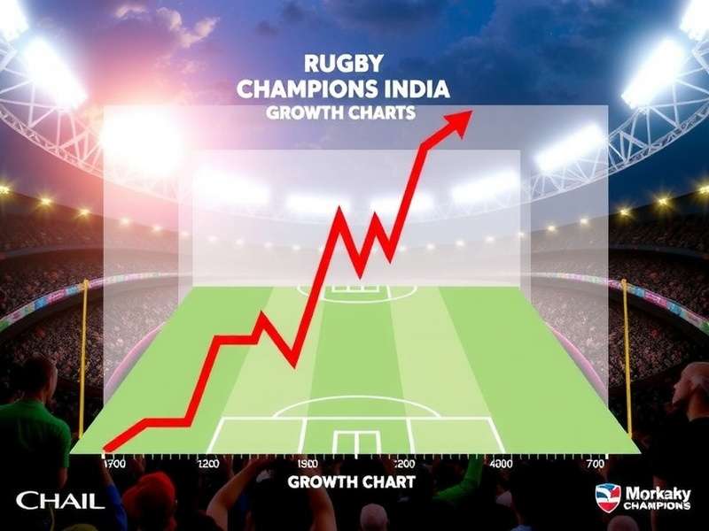 Rugby Champions India Download Growth Chart